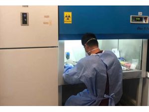 Osmaniye'de Kovid-19 testleri için PCR laboratuvarı kuruldu