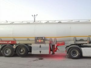 Konya'da iki tırda 38 bin 500 litre kaçak akaryakıt ele geçirildi