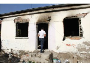 Kayseri'de müstakil evde çıkan yangında 6 kişi yaralandı