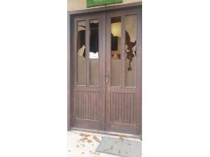 Karadağ'ın Pljevlja şehrindeki İslam Birliği binasına çirkin saldırı