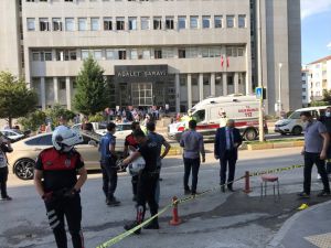 Çorum'da adliye karşısında silahlı saldırı: 1 ölü, 1 yaralı