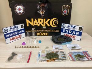 Düzce'de uyuşturucu operasyonlarında 3 kişi tutuklandı