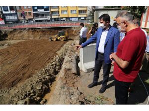 Çevre ve Şehircilik Bakanı Kurum, Bulancak'ta incelemelerde bulundu