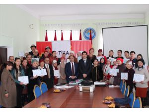 TİKA'dan Kırgızistan'da kadınların istihdamına destek