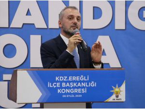 AK Parti Genel Başkan Yardımcısı Kandemir partisinin Ereğli ilçe kongresine katıldı: