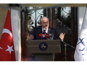TBMM Başkanı Şentop, DEÜ Bayrakbilim ve Türk Bayrakları Müzesi'nin açılışına katıldı: