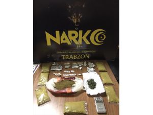 Trabzon'da uyuşturucu operasyonu: 4 gözaltı