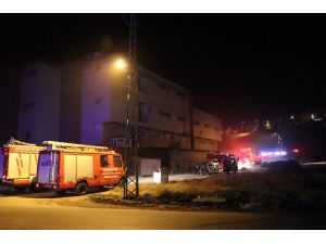 Gaziantep'te ayakkabı fabrikasında yangın