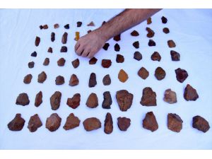 Tunceli'de çobanın taş aletler bulduğu yerde "taş devri" kalıntılarına ulaşıldı