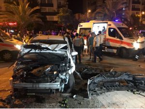 Adana'da zincirleme trafik kazası: 6 yaralı