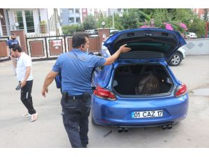 Adana'da polisten kaçan ehliyetsiz sürücü kovalamaca sonucu yakalandı