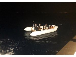 Muğla'da Türk kara sularına itilen yabancı uyruklu 6 kişi kurtarıldı