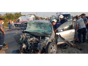 Hatay'da iki otomobil çarpıştı: 1 ölü, 1 yaralı