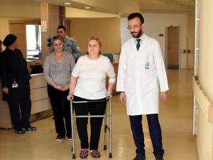Moldovalı kadın Kırıkkale'de sağlığına kavuştu