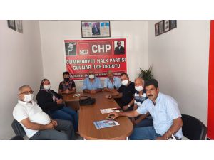 Mersin'de CHP Gülnar ilçe yönetimi istifa etti