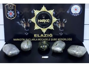 Elazığ'da uyuşturucu operasyonlarında 3 şüpheli tutuklandı