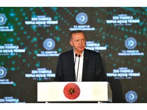 Cumhurbaşkanı Erdoğan, Gaziantep 300 Fabrika Toplu Açılış Töreni'nde konuştu: (1)