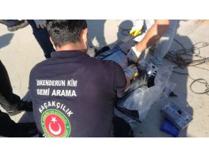 İskenderun Körfezi açıklarında uyuşturucu operasyonu