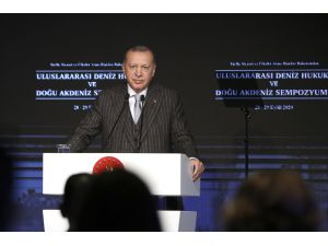 Cumhurbaşkanı Erdoğan, "Uluslararası Deniz Hukuku ve Doğu Akdeniz Sempozyumu"nda konuştu: (2)