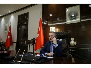 Cumhurbaşkanı Yardımcısı Oktay, Azerbaycan Cumhurbaşkanı Yardımcısı Hacıyev ve Başbakan Esedov ile telefonla görüştü