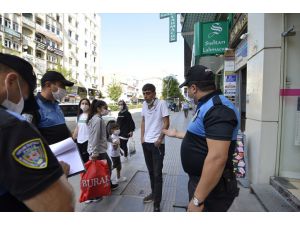 Çorum'da maske takmayıp polise direnen kişiye 392 lira ceza kesildi