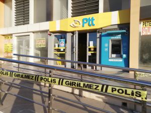 Antalya'da PTT soygunu