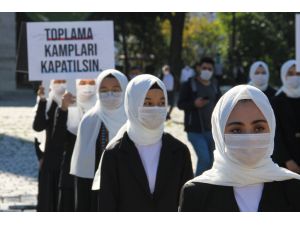 İstanbul'da Doğu Türkistanlılardan Çin işgaline tepki