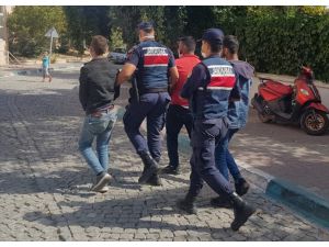İzmir'de ormanlık alanda yangın çıkardıkları iddiasıyla yakalanan 4 şüpheli tutuklandı