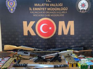Malatya'da silah ticareti operasyonu