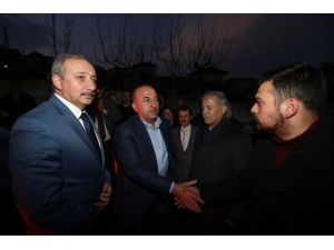 Dışişleri Bakanı Mevlüt Çavuşoğlu, Muğla'da