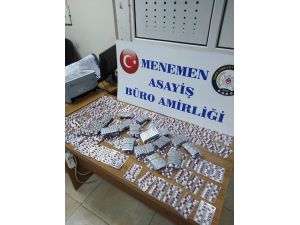 İzmir'deki uyuşturucu hap operasyonunda 2 kişi tutuklandı