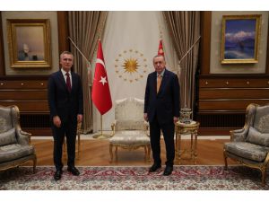 Cumhurbaşkanı Erdoğan'ın NATO Genel Sekreteri Stoltenberg'i kabulü başladı