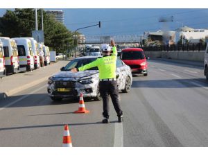 Türkiye genelinde geçici plakalı taşıtlara denetim