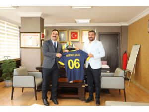 Fatih Mert'ten Ankara Gençlik ve Spor İl Müdürlüğüne ziyaret