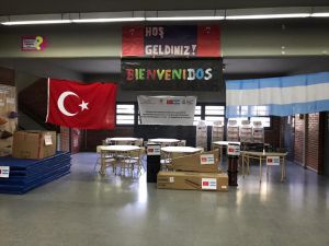 TİKA'dan Arjantin'deki Türkiye Cumhuriyeti Okuluna malzeme yardımı