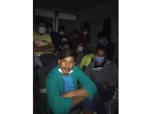 Tekirdağ'da Avrupa'ya gitmeye çalışan 16 sığınmacı yakalandı