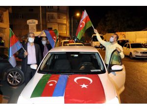 Elazığ'da Azerbaycan'a destek konvoyu