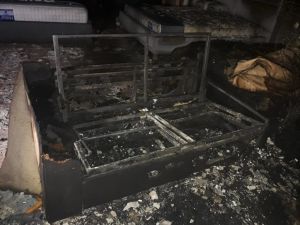 Muğla'da iş yerinde çıkan yangın hasara neden oldu