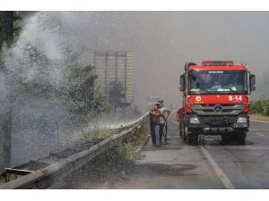 GÜNCELLEME - Hatay'daki orman yangını kontrol altına alınmaya çalışılıyor