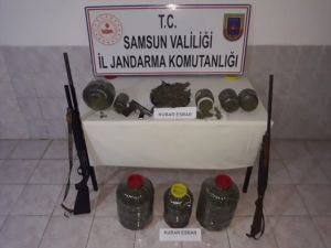 Samsun'da uyuşturucu operasyonunda 4 şüpheli yakalandı