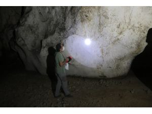 Mağara duvarında 1700 yıllık "hatıra yazıları" tespit edildi