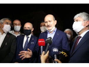 İçişleri Bakanı Süleyman Soylu, Hatay'daki orman yangınına ilişkin değerlendirmede bulundu:
