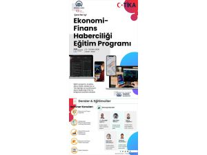 AA ve TİKA iş birliğinde "Online Ekonomi ve Finans Haberciliği Eğitim Programı" başladı