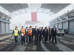 Vali Ali Yerlikaya, Gıda Toptancıları Sitesi inşaatını inceledi