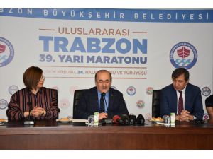 Uluslararası Trabzon 39. Yarı Maratonu hafta sonu yapılacak