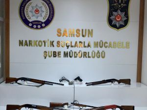 Samsun'da "torbacı" operasyonunda 5 şüpheli yakalandı