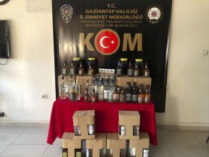 Gaziantep'te sahte alkol satışına helikopterli operasyon: 13 gözaltı