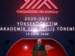 Erdoğan, 2020-2021 Yükseköğretim Akademik Yılı Açılış Töreni'nde konuştu: (1)