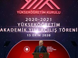 Cumhurbaşkanı Erdoğan, 2020-2021 Yükseköğretim Akademik Yılı Açılış Töreni'nde konuştu: (3)
