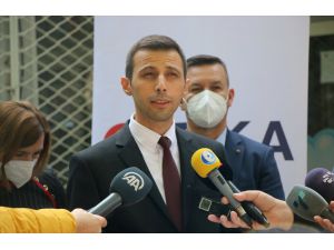 TİKA'dan Kuzey Makedonya'daki anaokullarına Kovid-19'a karşı destek